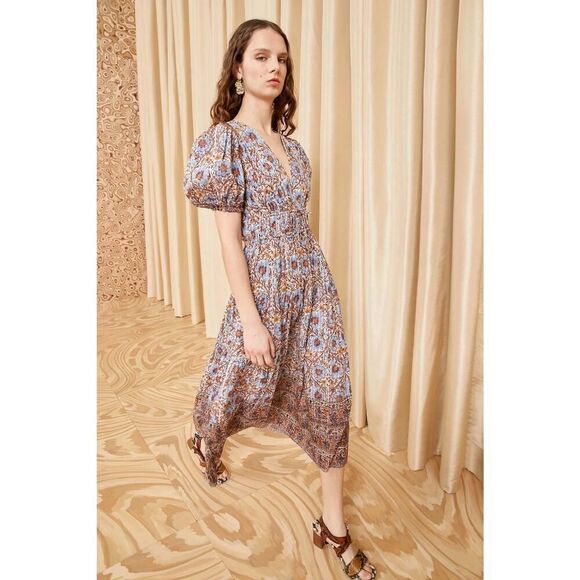 ULLA JOHNSON
Ilana Dress in Caspia US0 - Picture 4 of 12